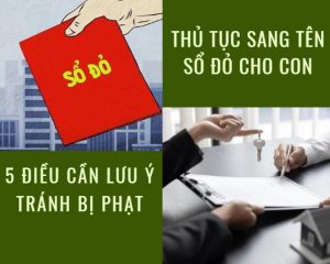 Sang Ten So Do Cho Con Va Nhung Dieu Can Luu Y